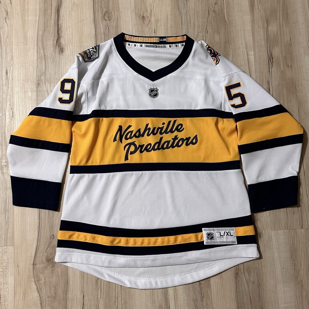 NHL Matt Duchene Nashville Predators 2020 Winter Classic‎ Replica Jersey L/XL